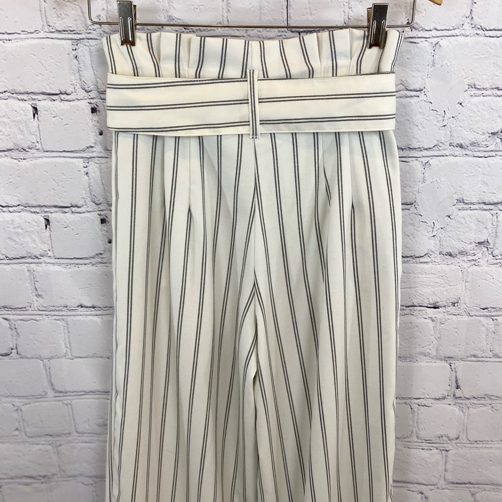 Free People Trousers Sz 0 High Waist Belted - Picture 4 of 7